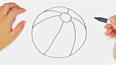 bola easy drawing